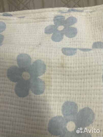 Муслиновый плед детский