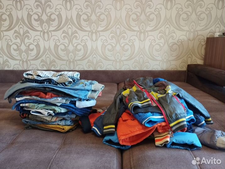 Вещи пакетом на мальчика 92 98