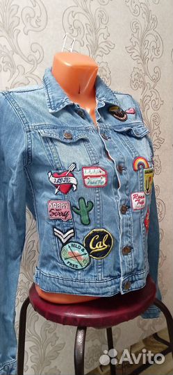 Джинсовая куртка женская