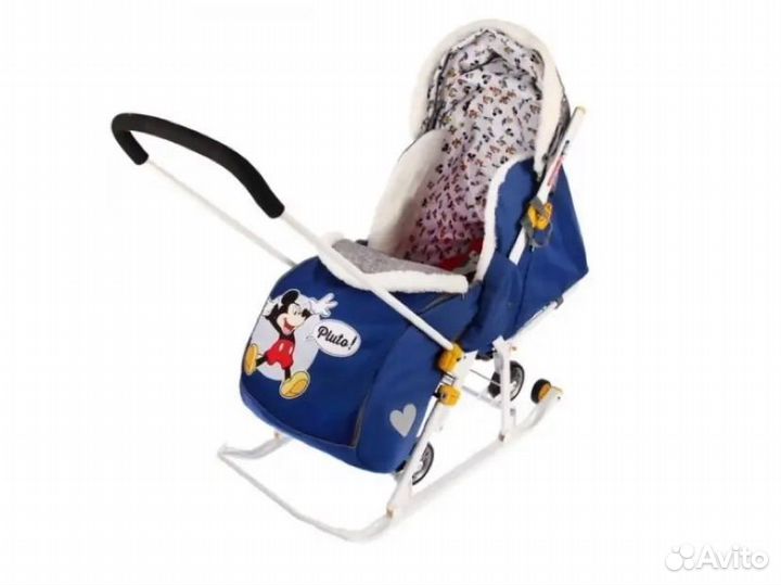 Детские санки коляска