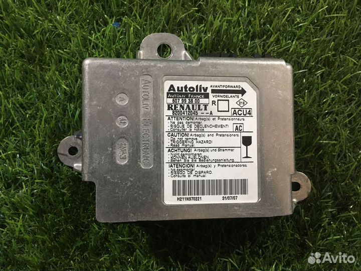 Блок AirBag Renault Scenic