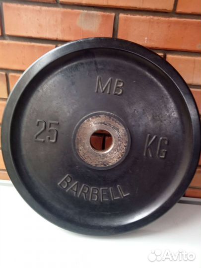 Спортивные диски для штанги Евроклассик