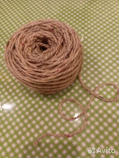 Пряжа твид шерсть 420 грамм