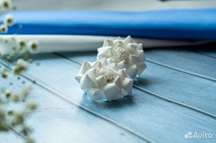 Резинки для волос ручной работы