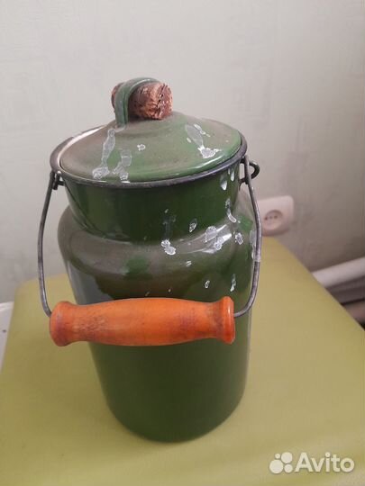 Бидон эмалированный СССР