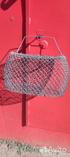 Садок рыболовный металлический СССР