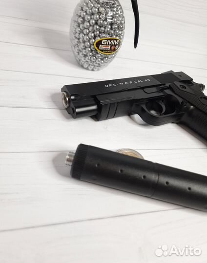 Детский пистолет металлический U.S.A