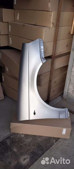 Крыло приора правое цвет серебристый снежная корол