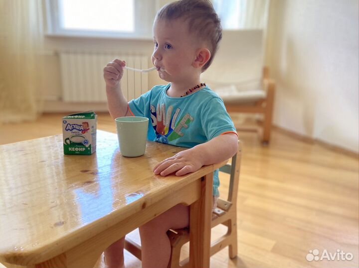 Детский стол и стул (новые)