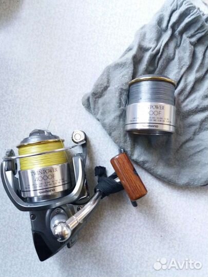 Катушка shimano twin power 4000f biomaster 1000