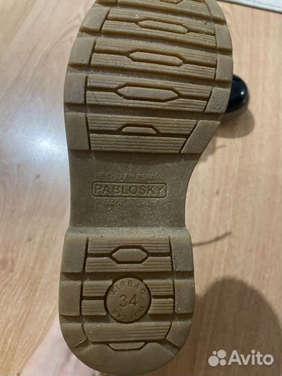 Ботинки pablosky 34