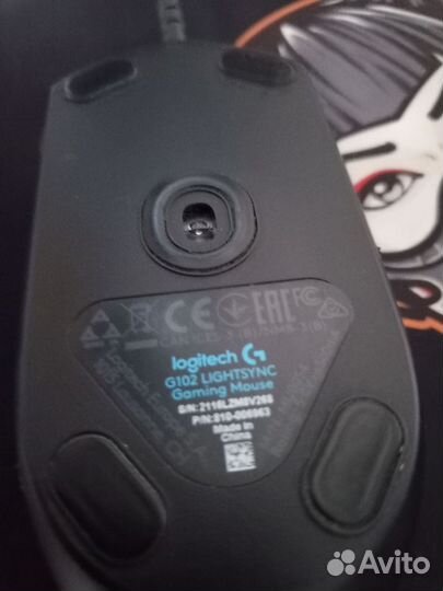 Мышка logitech g102