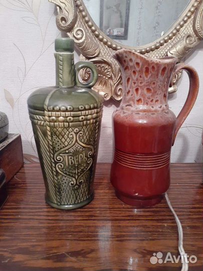 Керамический бочонок ссср, штоф, графин