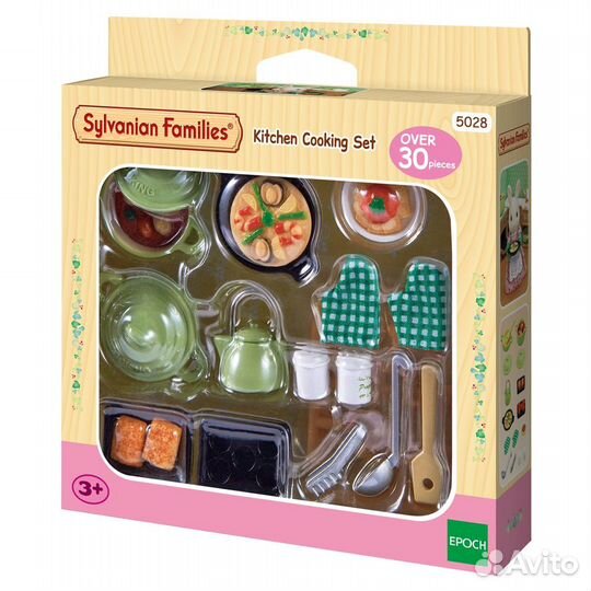 Новый Sylvanian Families завтрак, обед 5028, 5444