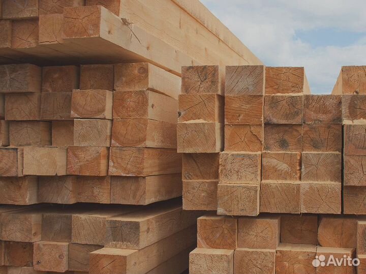 Брус лиственницы для экологически чистых построек
