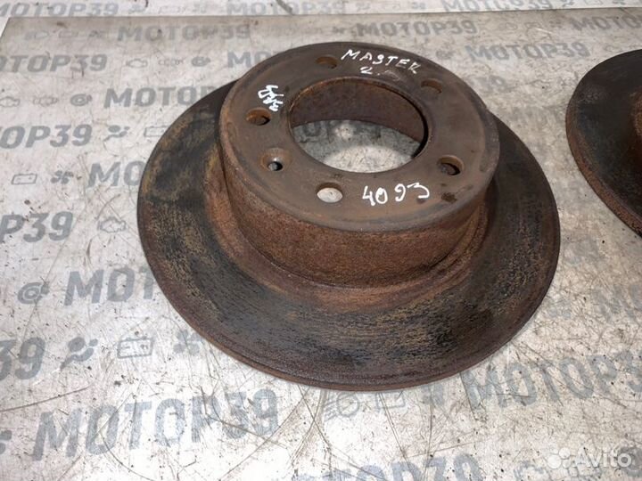 Тормозной диск задний Renault Master 2.3 DCI M9T