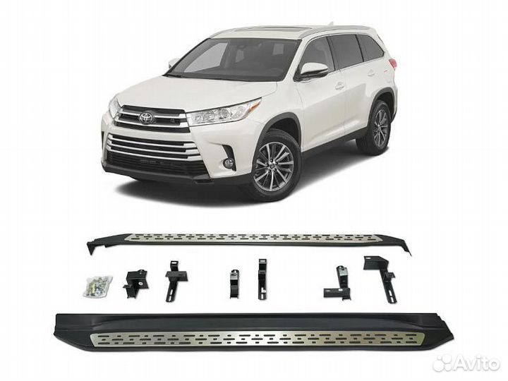 Пороги для Toyota Highlander III