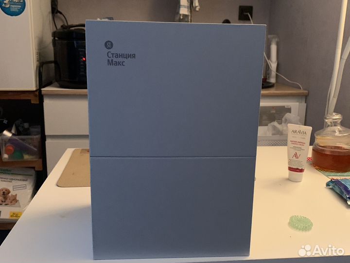 Коробка от Станции Яндекс Макс