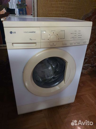 Стиральная машина бу lg 5 кг