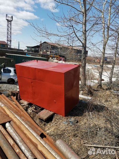 Ёмкость 8,4 Куба открытая, металл