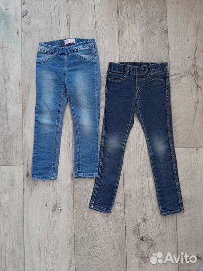 Джинсы для девочки 104