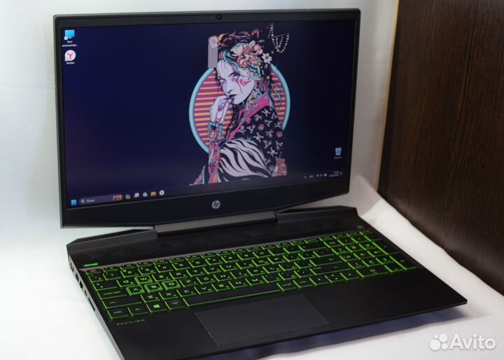 Игровой ноутбук HP/ GTX1660Ti i5-10th IPS SSD