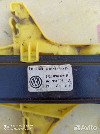 Стеклоподъемник задний правый Volkswagen Polo