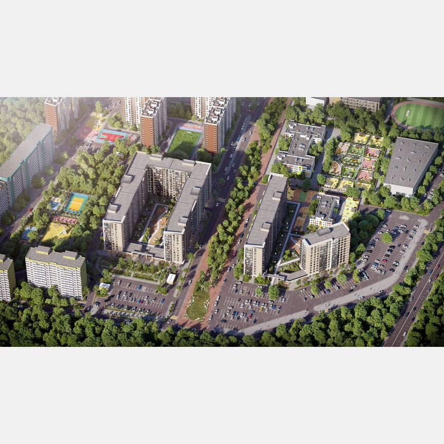 2-к. квартира, 46,7 м², 8/12 эт.