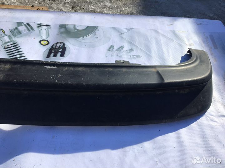 Накладка заднего бампера kia rio