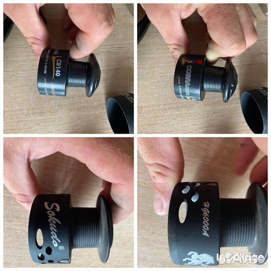 Катушки рыболовные, шпули для катушек