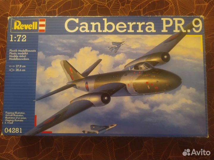 Сборная модель самолета 1 72