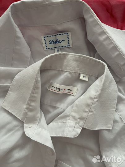 Рубашка белая на мальчика