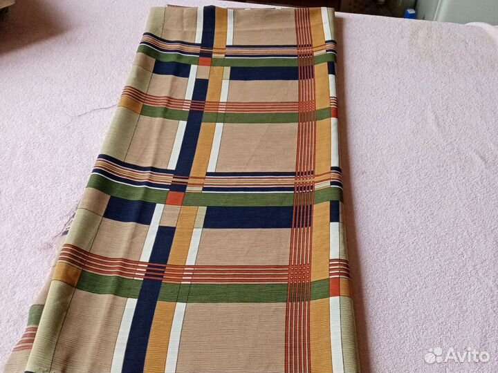 Отрезы ткани из СССР шелк