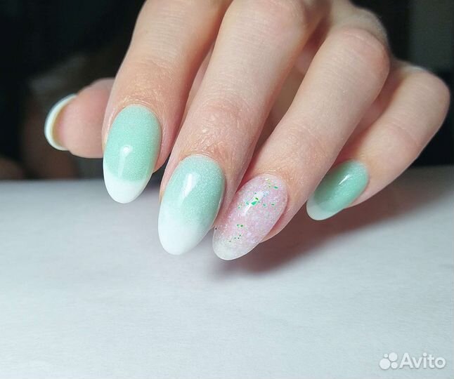 Маникюр без лампы Пудра дип-система Гель-лак центр