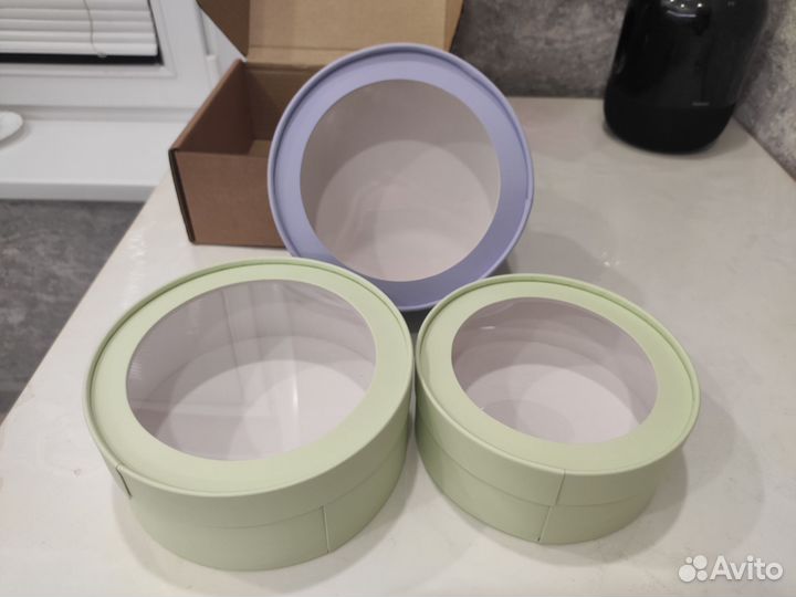 Коробка подарочная круглая