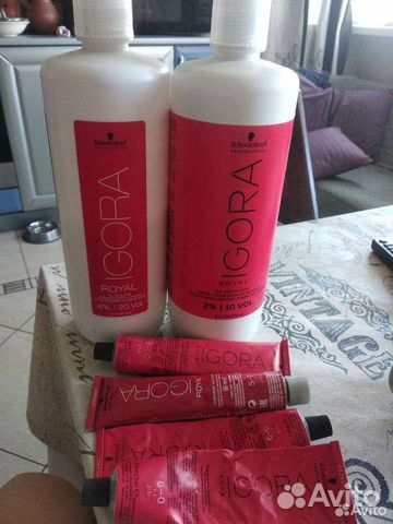 Краска и окислитель Igora royal 3