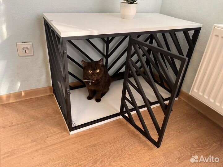 Вольер в квартиру. Антивандальная клетка