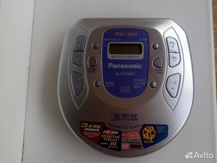 CD плеер Panasonic SL-SX289V