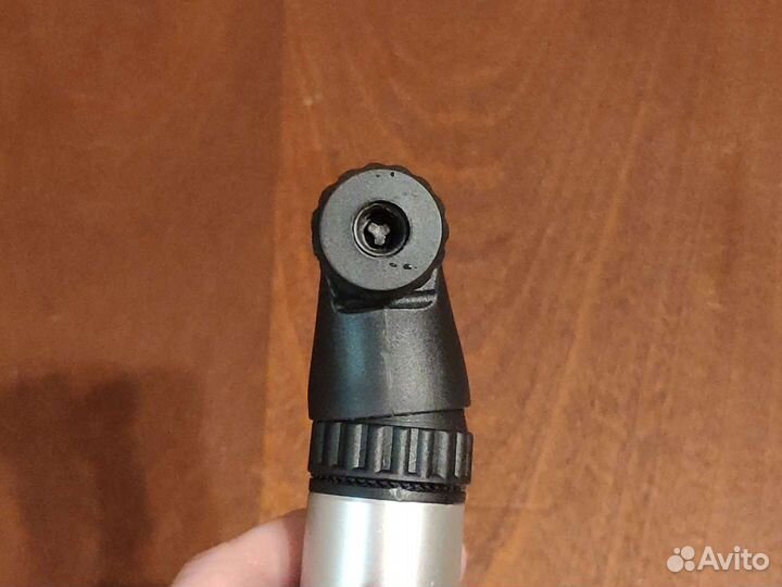 Велонасос алюминиевый компактный