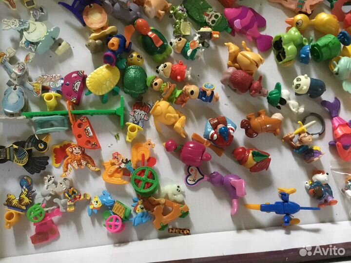 Игрушки из киндер-сюрпризов. 90-е годы