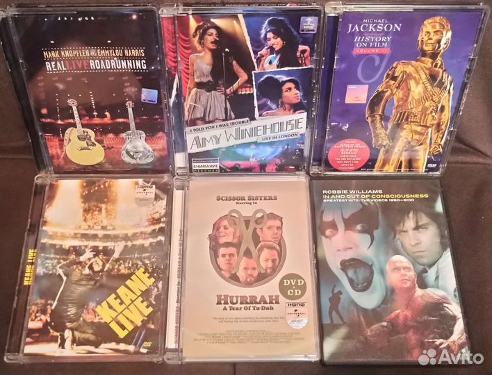 Музыка на DVD / Концерты (лицензия, не лице