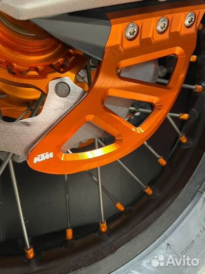 Защита тормозного диска на KTM