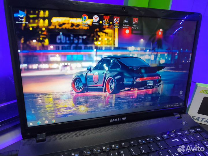 Быстрый ноутбук Samsung NP300E5C (i5/SSD/8Gb)