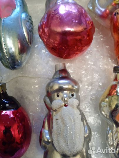 Елочные игрушки СССР