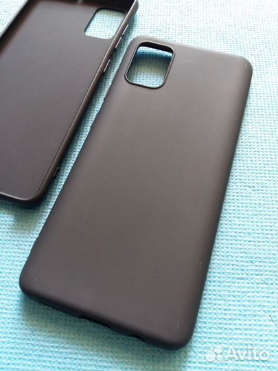 Силиконовый чехол для Samsung Galaxy A51 (чёрный)
