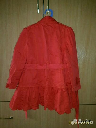 Плащик для девочки