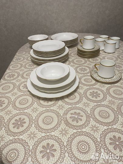 Сервиз столовый и чайный
