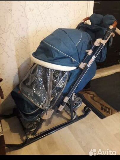 Коляска санки