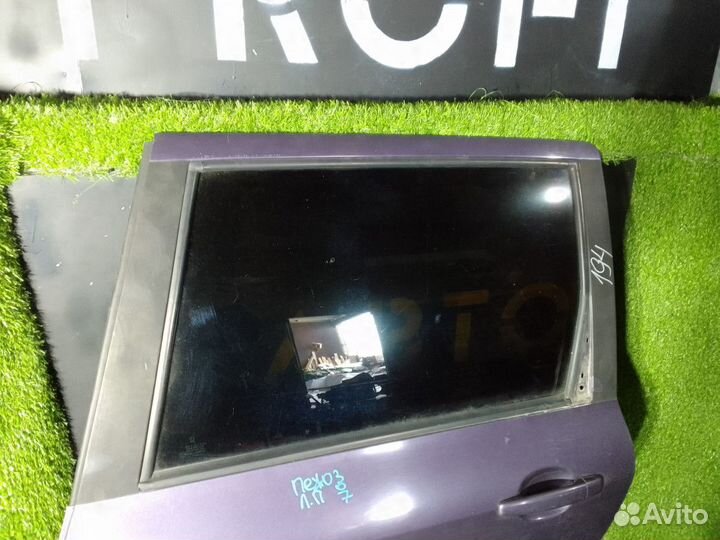 Стекло двери задней левой Peugeot 307