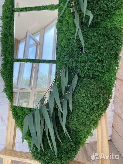 Панели из стабилизированного мха